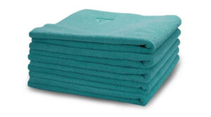 CYAN BUFFING TOWEL 5pac LUMINUS